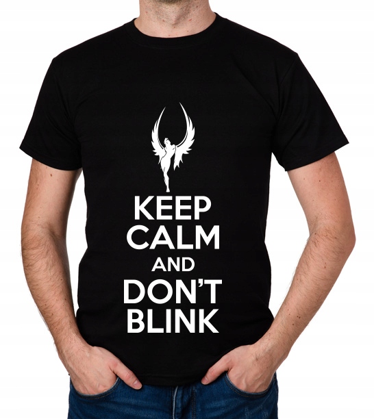 

koszulka Keep Calm And Don't Blink prezent