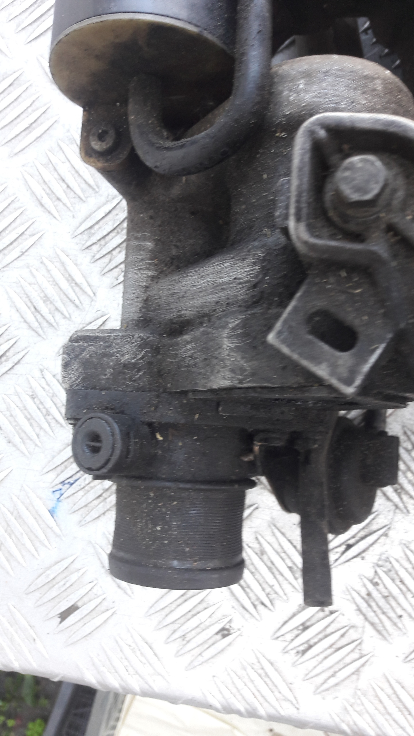 RENAULT LAGUNA II header pipe SSACY1.9 complete 82000358
