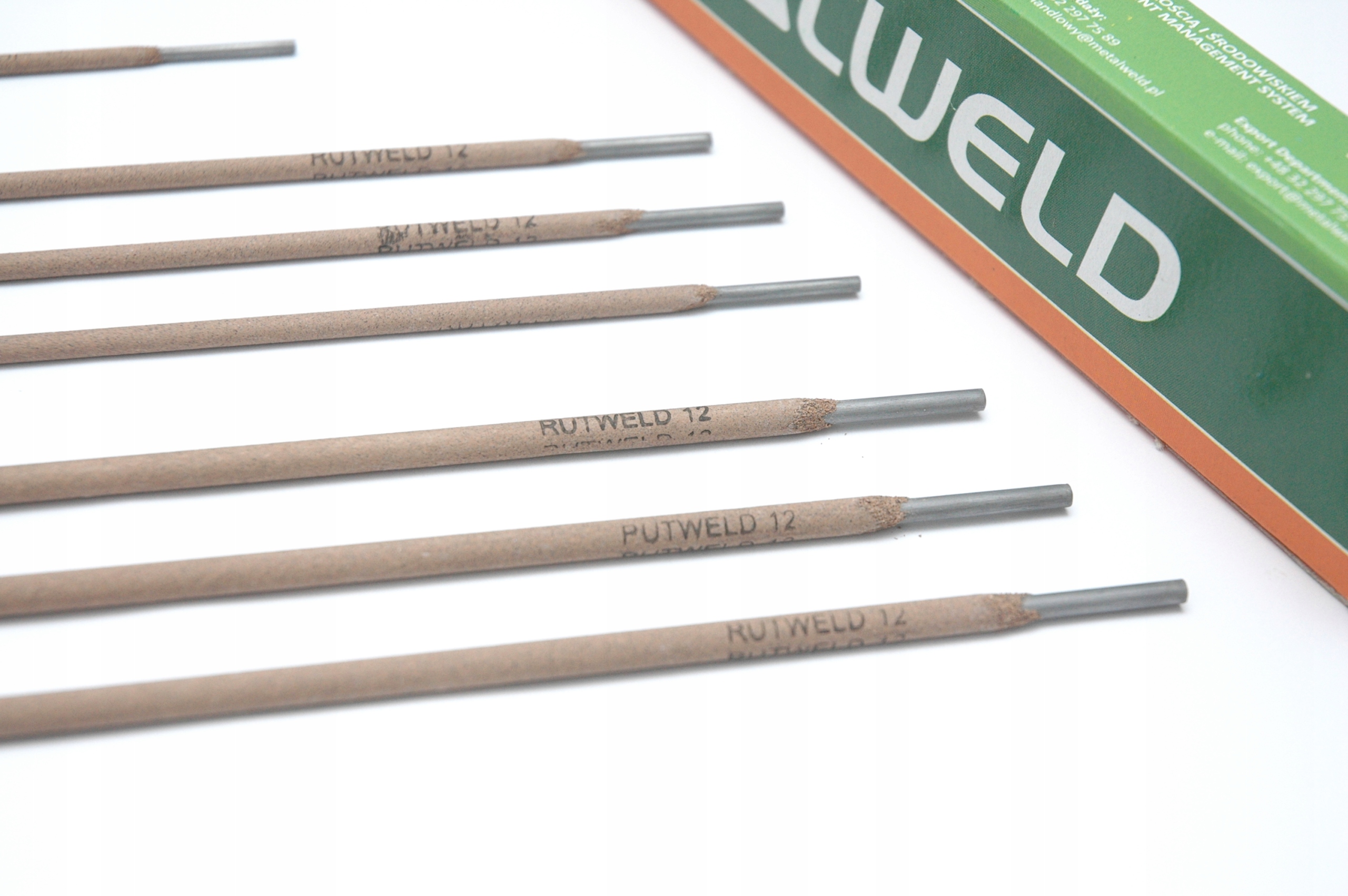 ELEKTRODA RUTYLOWA RUTWELD R12Ø 2,5 X 350mm /7szt/ Kod producenta 06H140