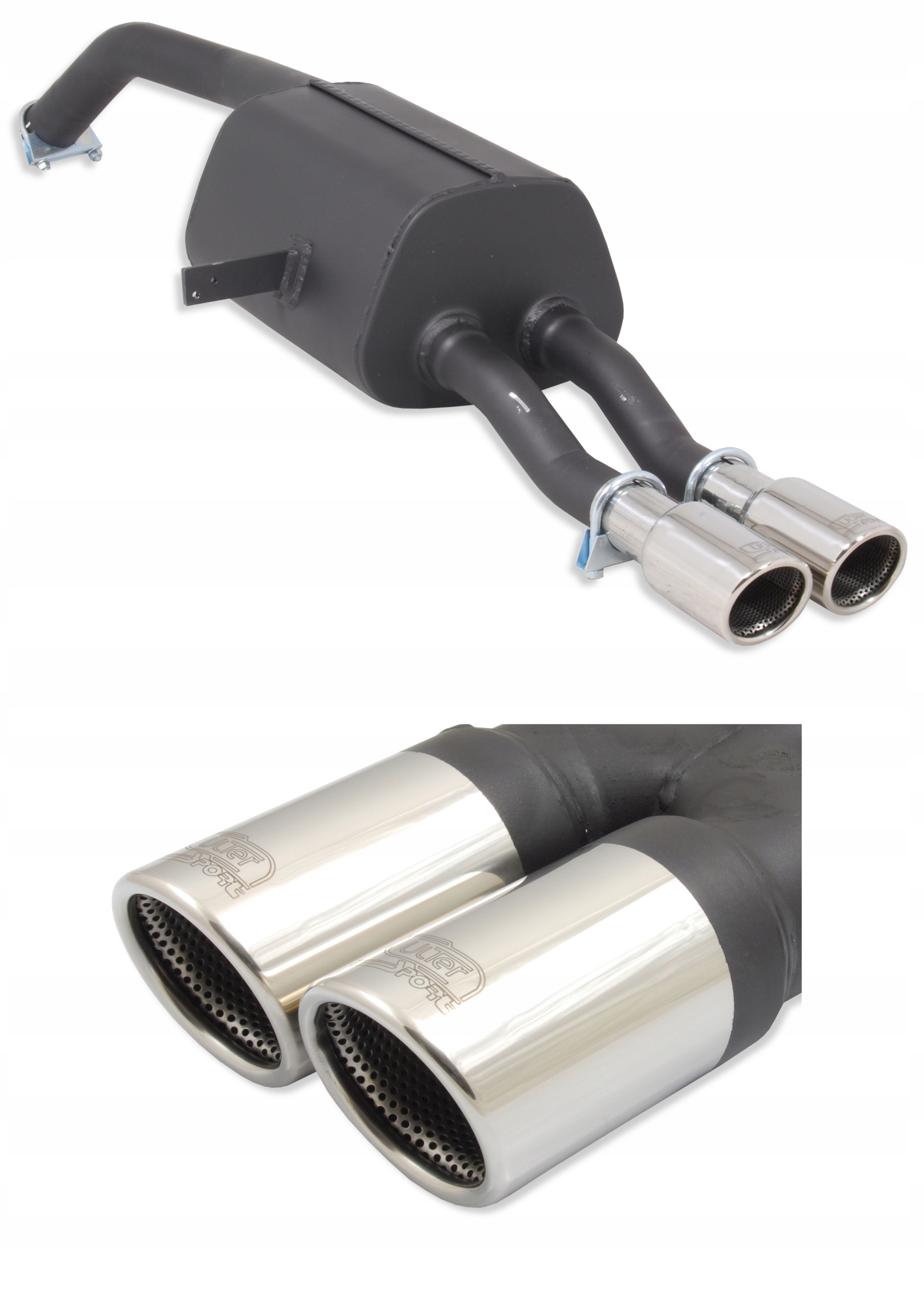 122-214/70RS (3) - Спортивний глушник RENAULT Megane III 1,4 Tce Універсал