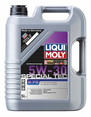 Liqui Moly 5W-30 5L DX1 – Speciální Tec Olej Pro Benzínové Motory 21382