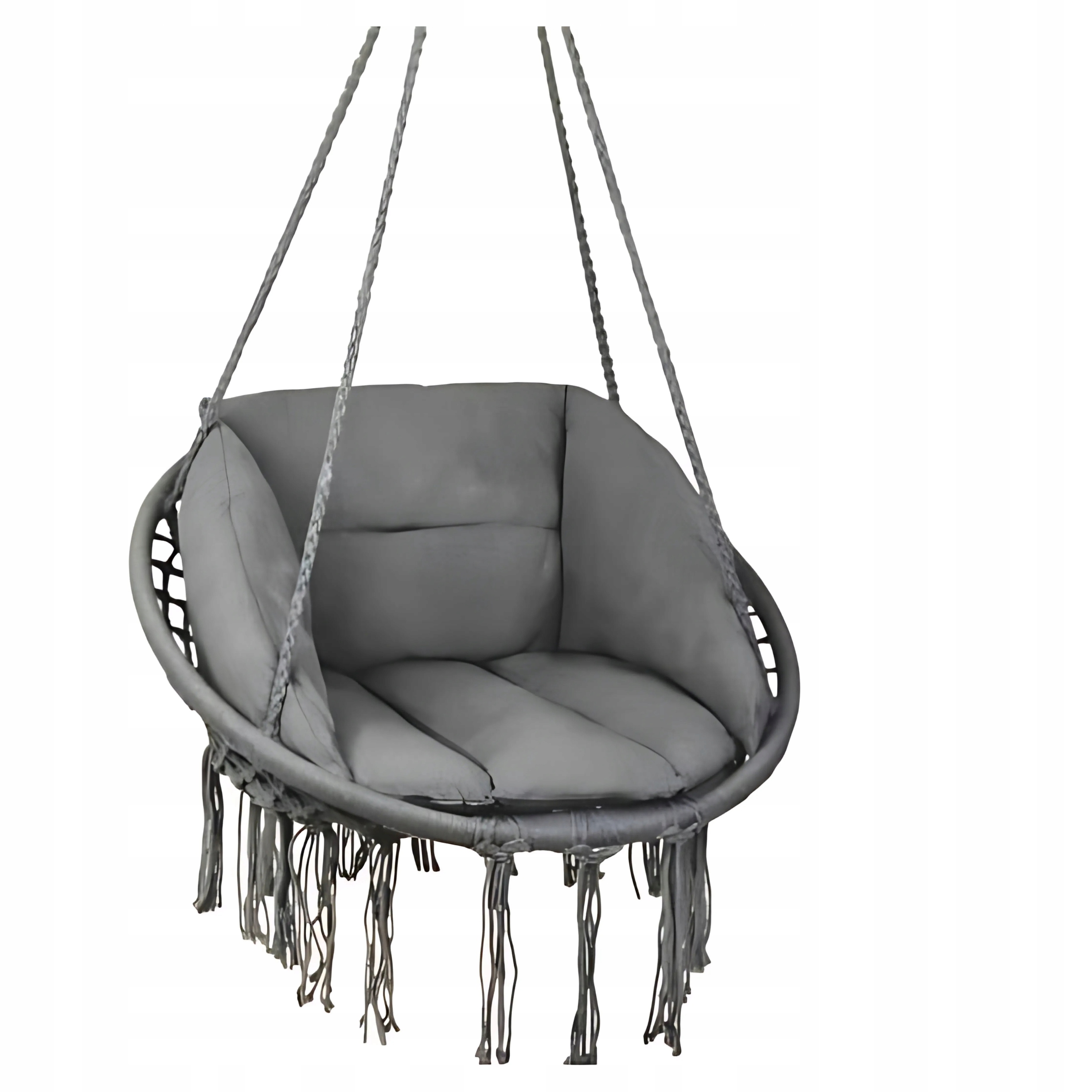 Bocianie Gniazdo Fotel Wiszący Huśtawka Ogrodowa Do Domu Z Poduszką DY02