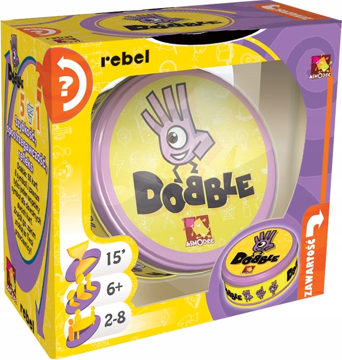 REBEL DOBBLE GRA TOWARZYSKA KARCIANA
