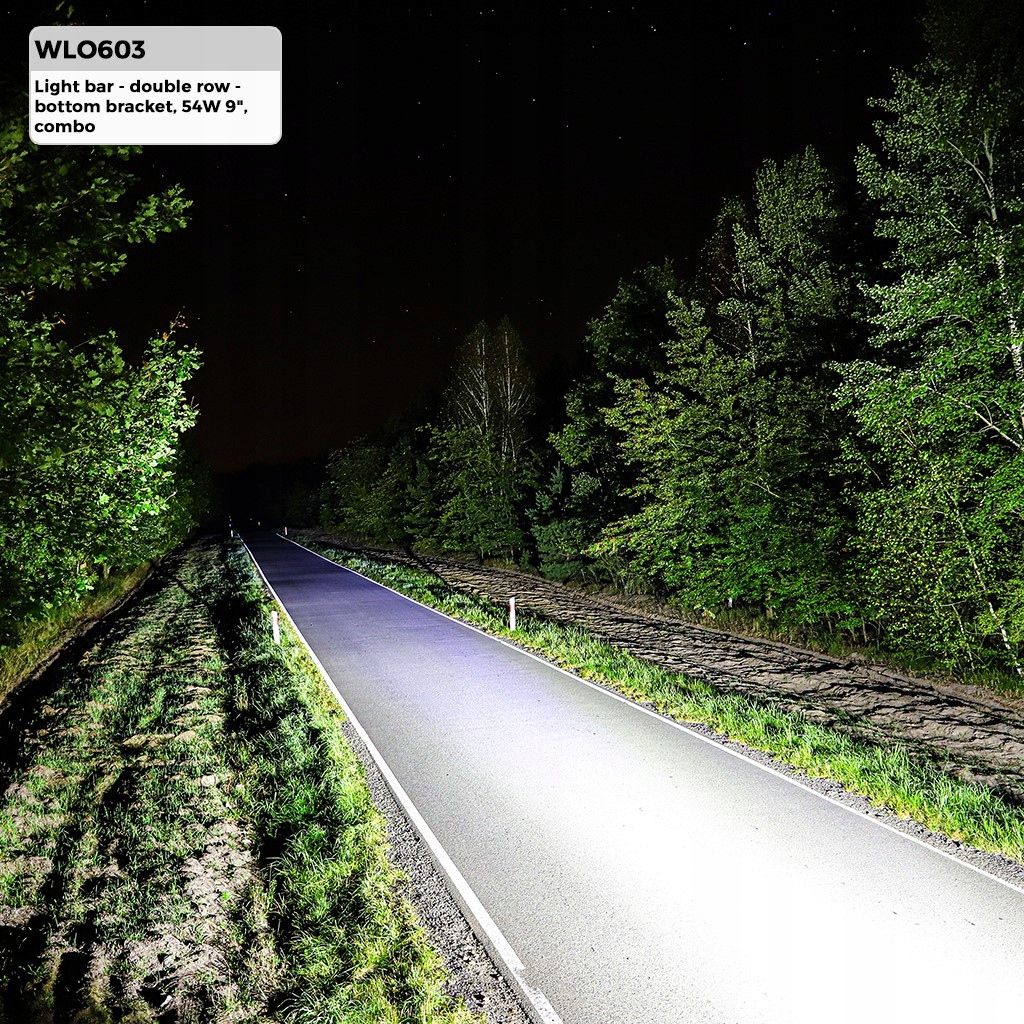 OSRAM Light LED BAR Mtech 54W 9 OFF ROAD Parts manufacturer M Tech