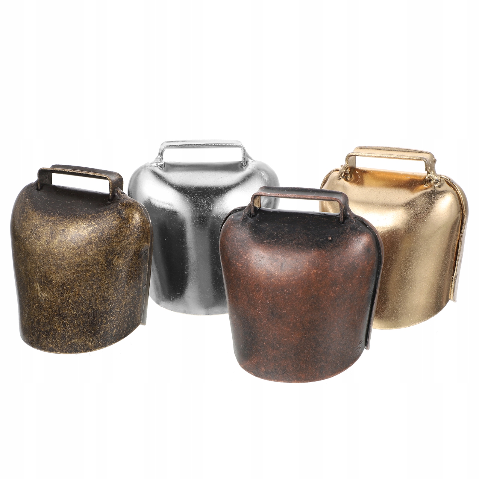 DZWONKI METALOWE PIES BYDŁO I OWIEC DEKOR PODRÓŻY Liczba elementów w zestawie 0 szt.