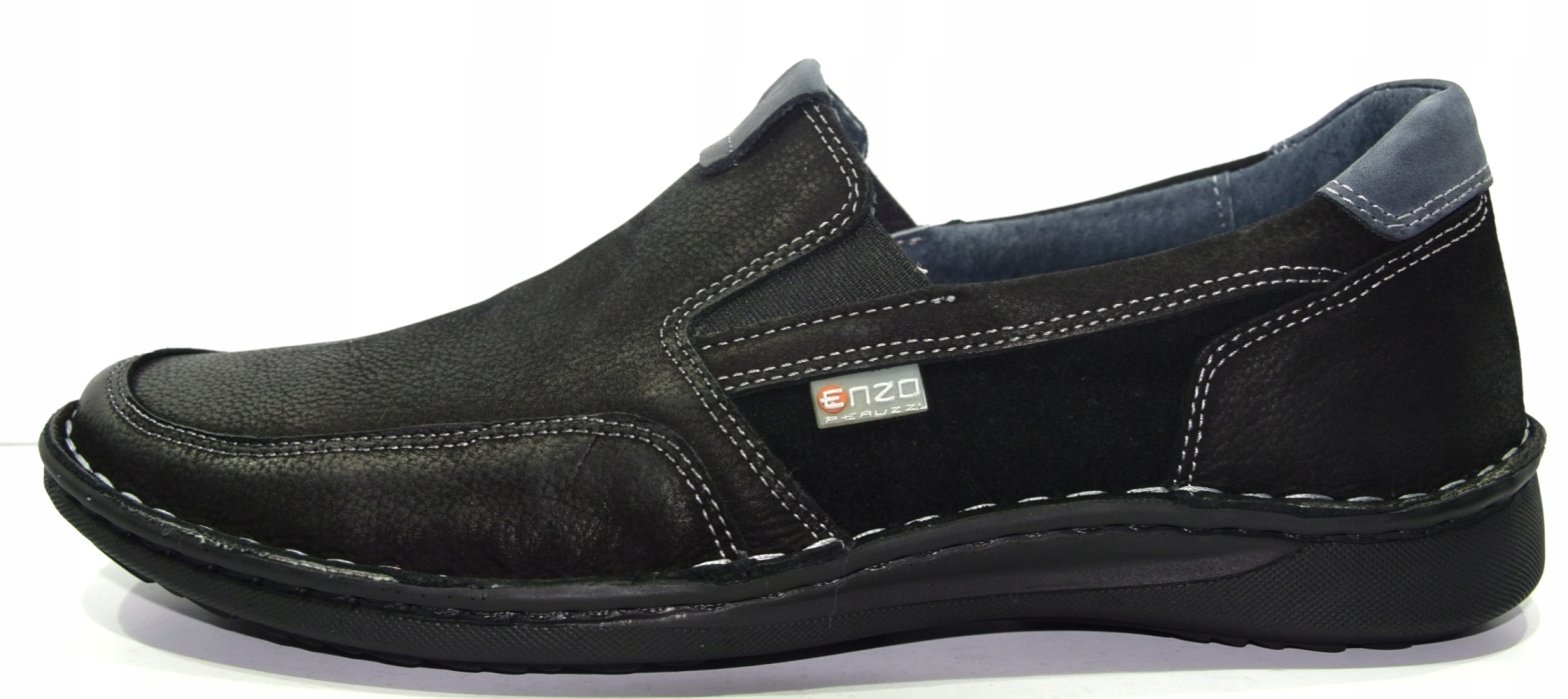 Pánské Mokasíny Komfortní Stylová Obuv 676 VEL.45