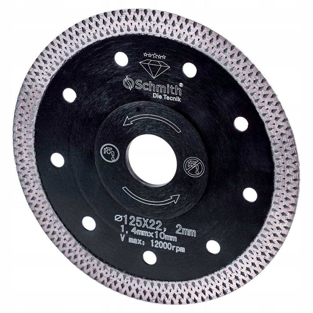 

Tarcza diamentowa Premium Slim 115x22.2 mm Schmith