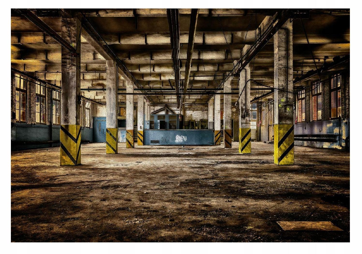 

Fototapeta Stara Fabryka Industrialna Loft 208x146