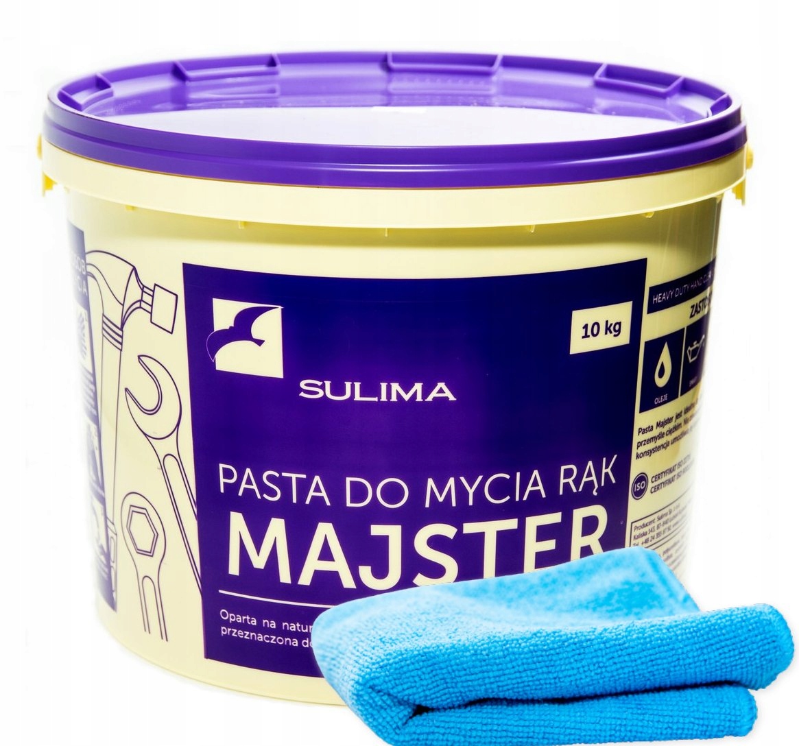 

Pasta do mycia rąk Sulima 10kg Majster