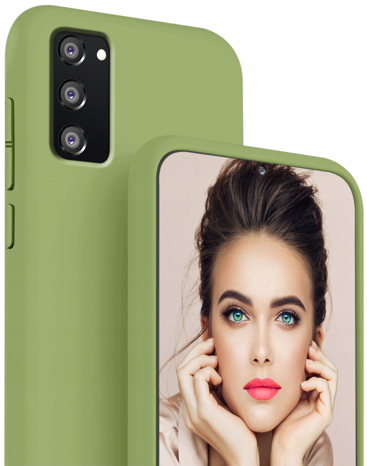 

Etui do Samsung Galaxy S20 Fe Case Silikon Szkło
