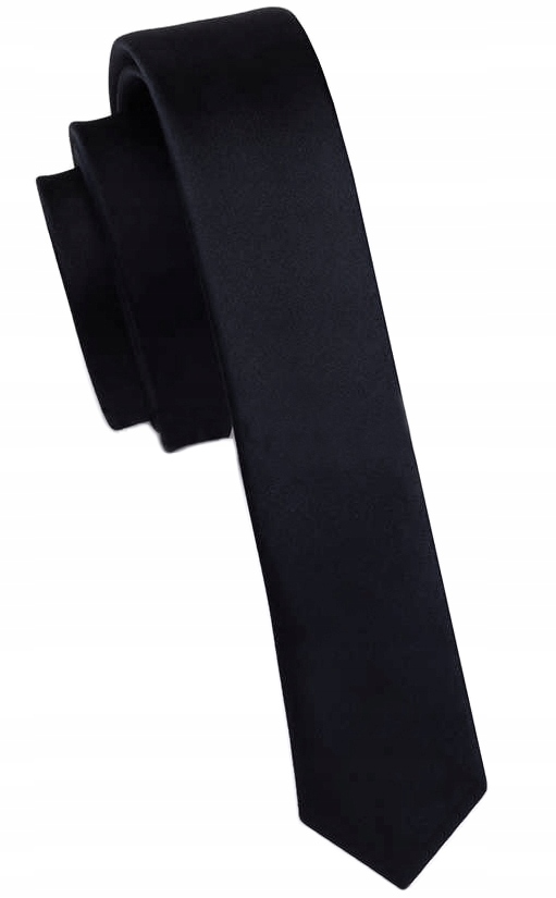 

Mikrofibra Wąski 4cm Krawat Męski Śledź Gładki Us