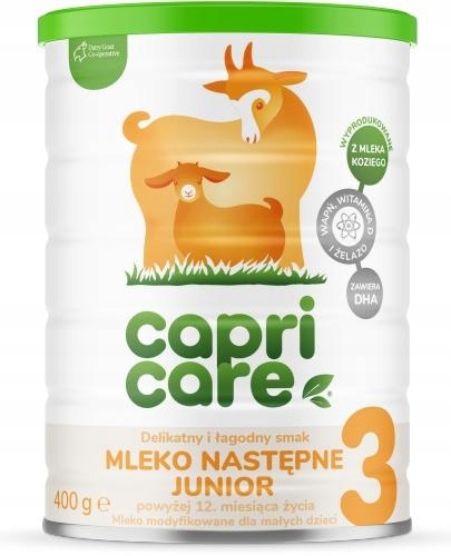 CapriCare 3 mleko następne na kozim mleku 400 g