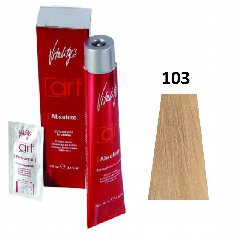 

Profesjonalna farba do włosów Vitalitys 103