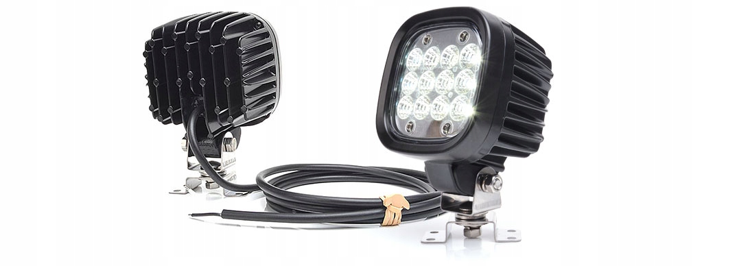 LAMPA ROBOCZA 12LED 5400lm WAS MOCNA E20 HALOGEN