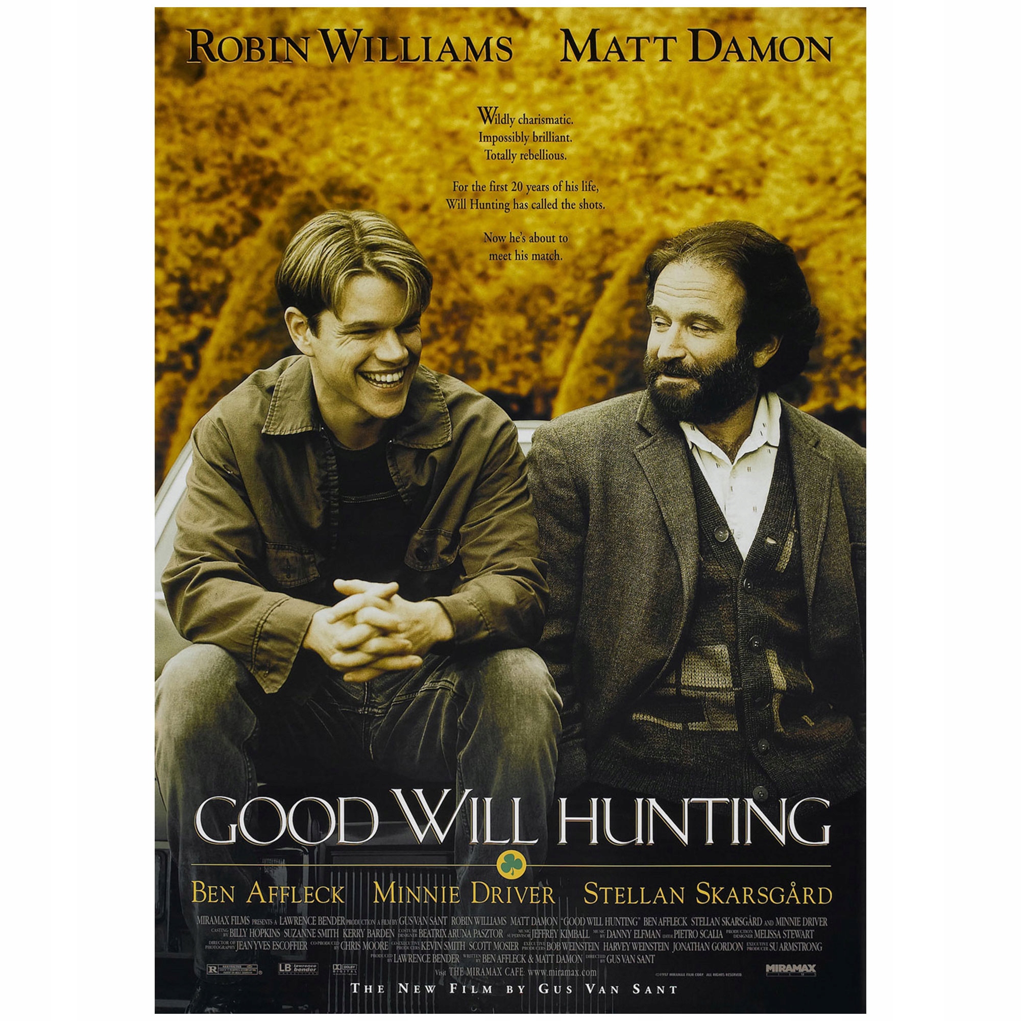 

Plakat Buntownik z wyboru Good Will Hunting