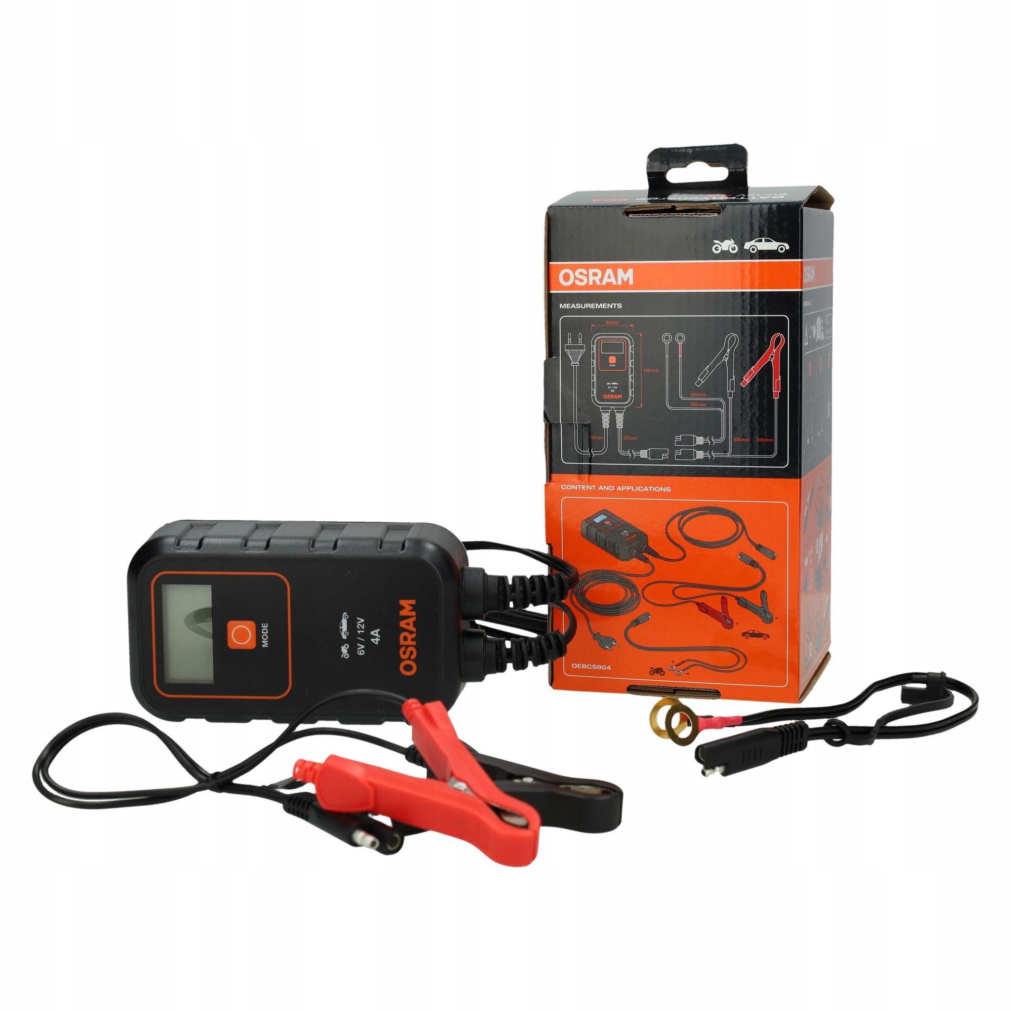Usměrňovač do auta pro akumulátory Osram 904 4A