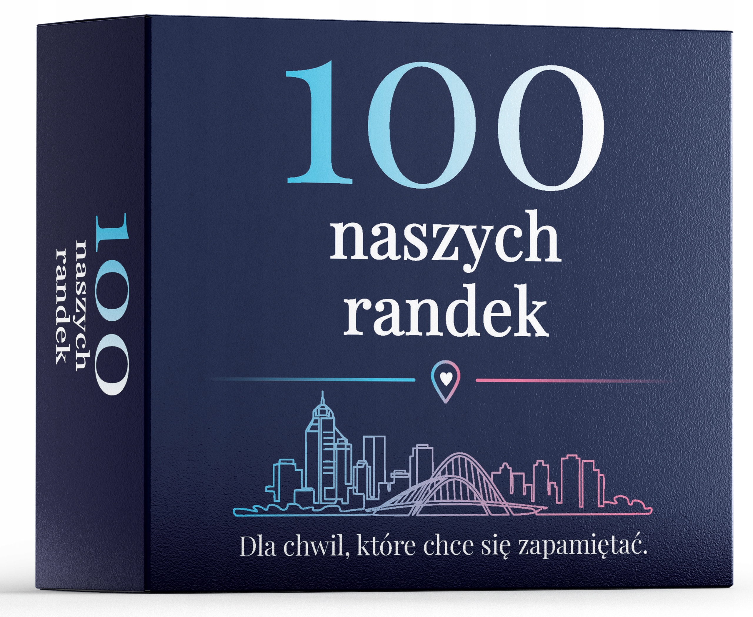 NASZE RANDKI 100 Kart Pomysły Randki Gra dla Par Prezent Walentynki PREMIUM