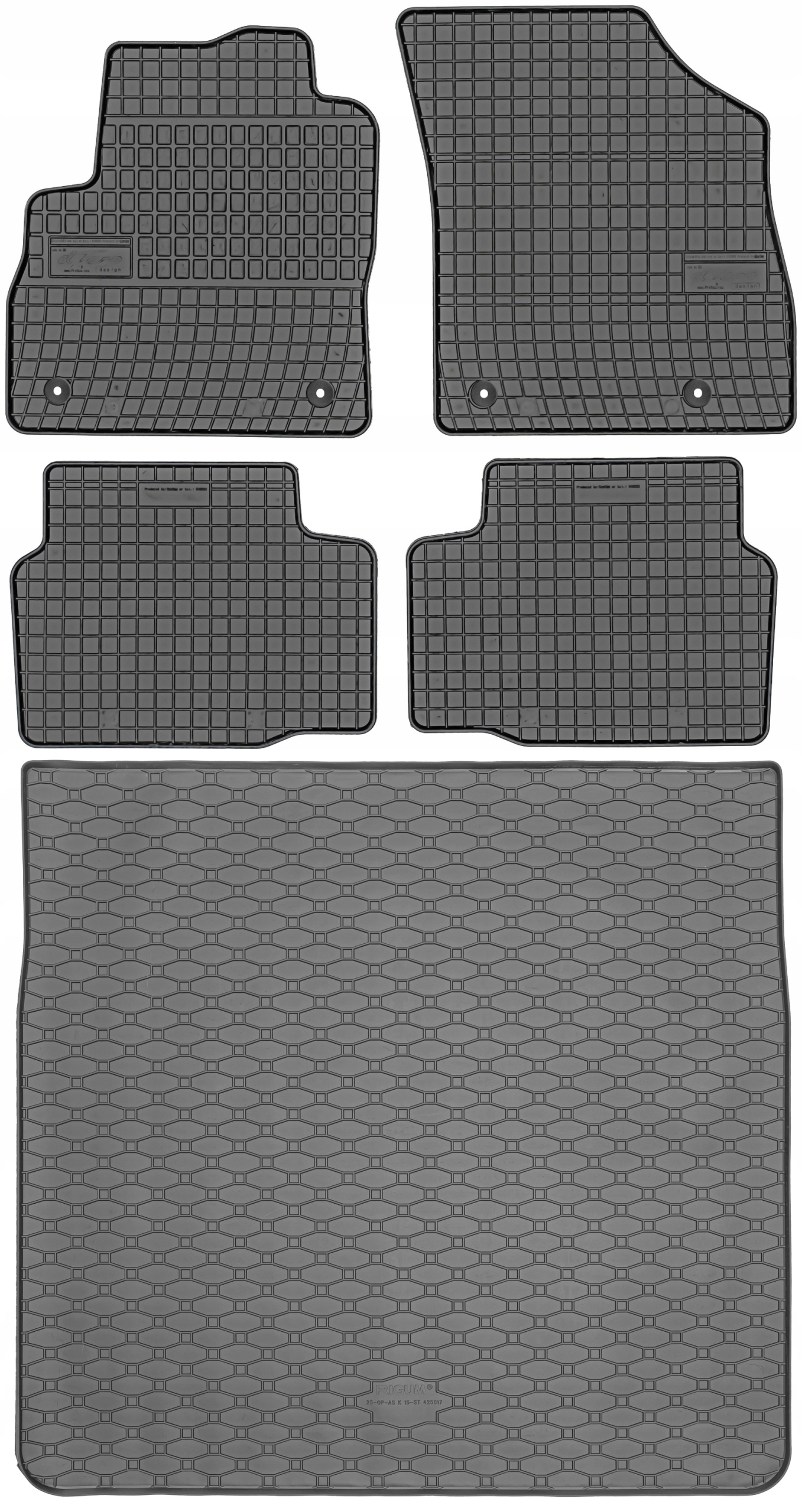 Opel Astra V K Sports Tourer 2016-2021 Sada rohoží koberčeky