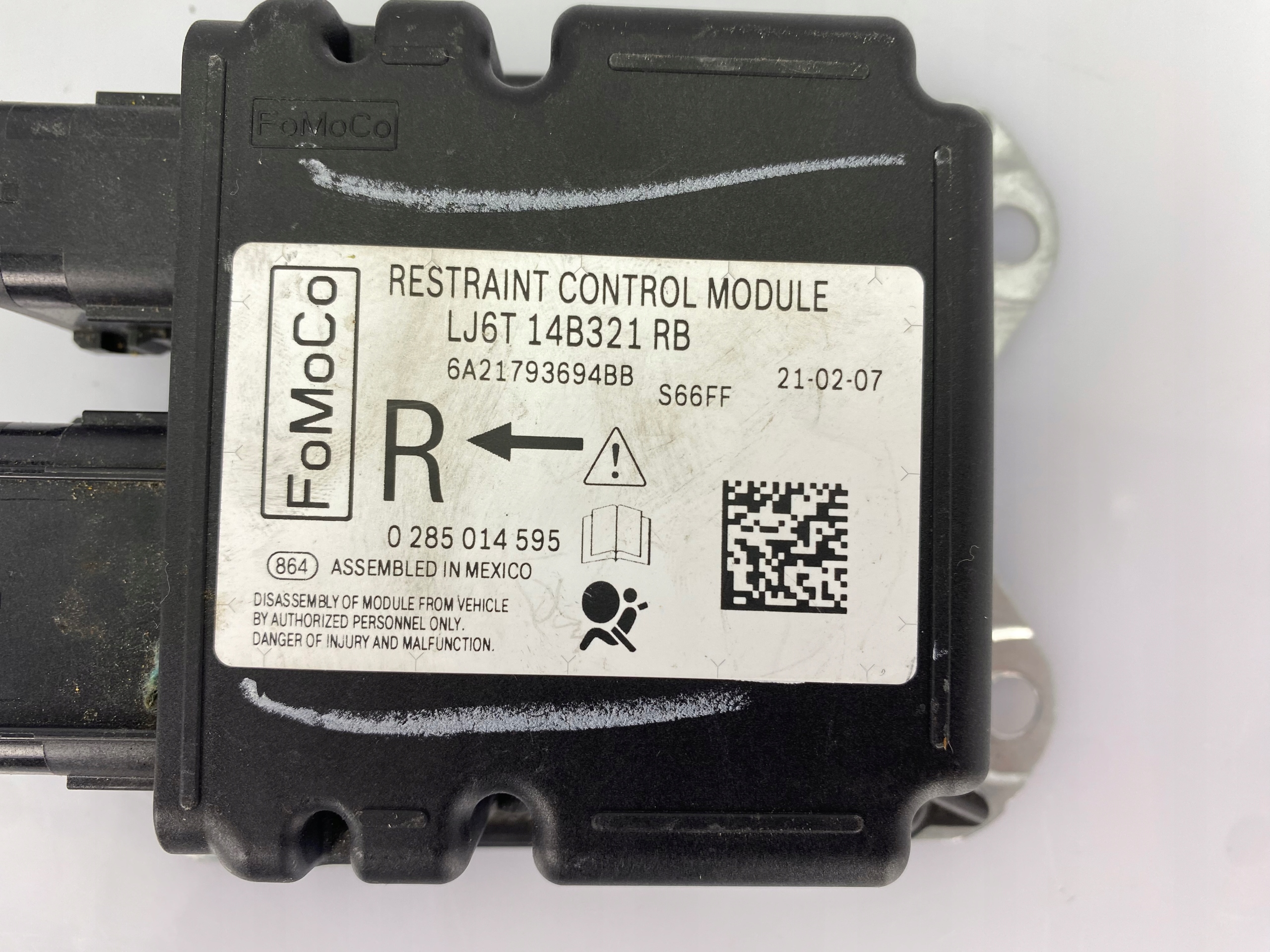 modulo airbag airbag Ford Kuga MK3 2020+ Escape USA