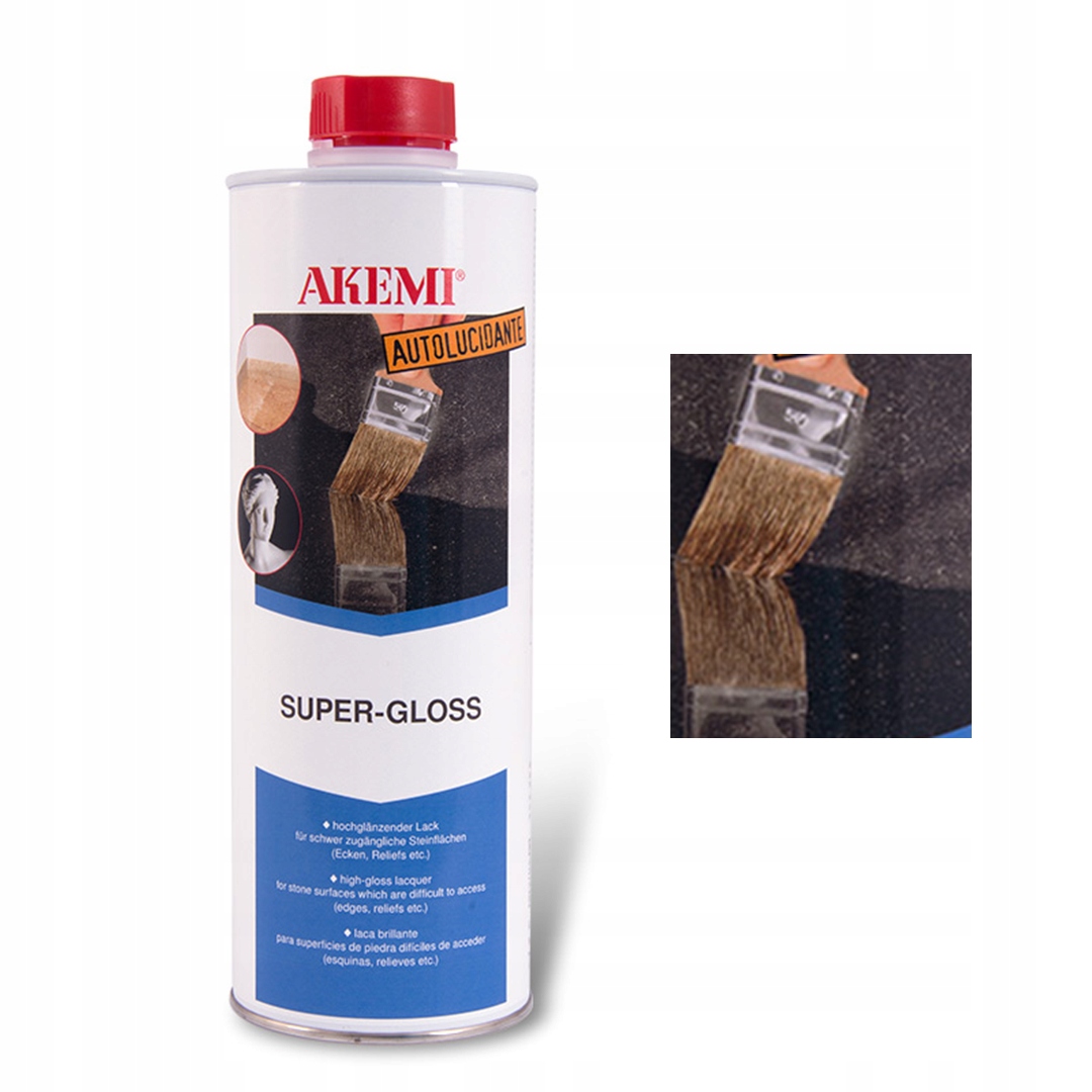Lak Na Přírodní Kámen Super-gloss 750 ML Akemi