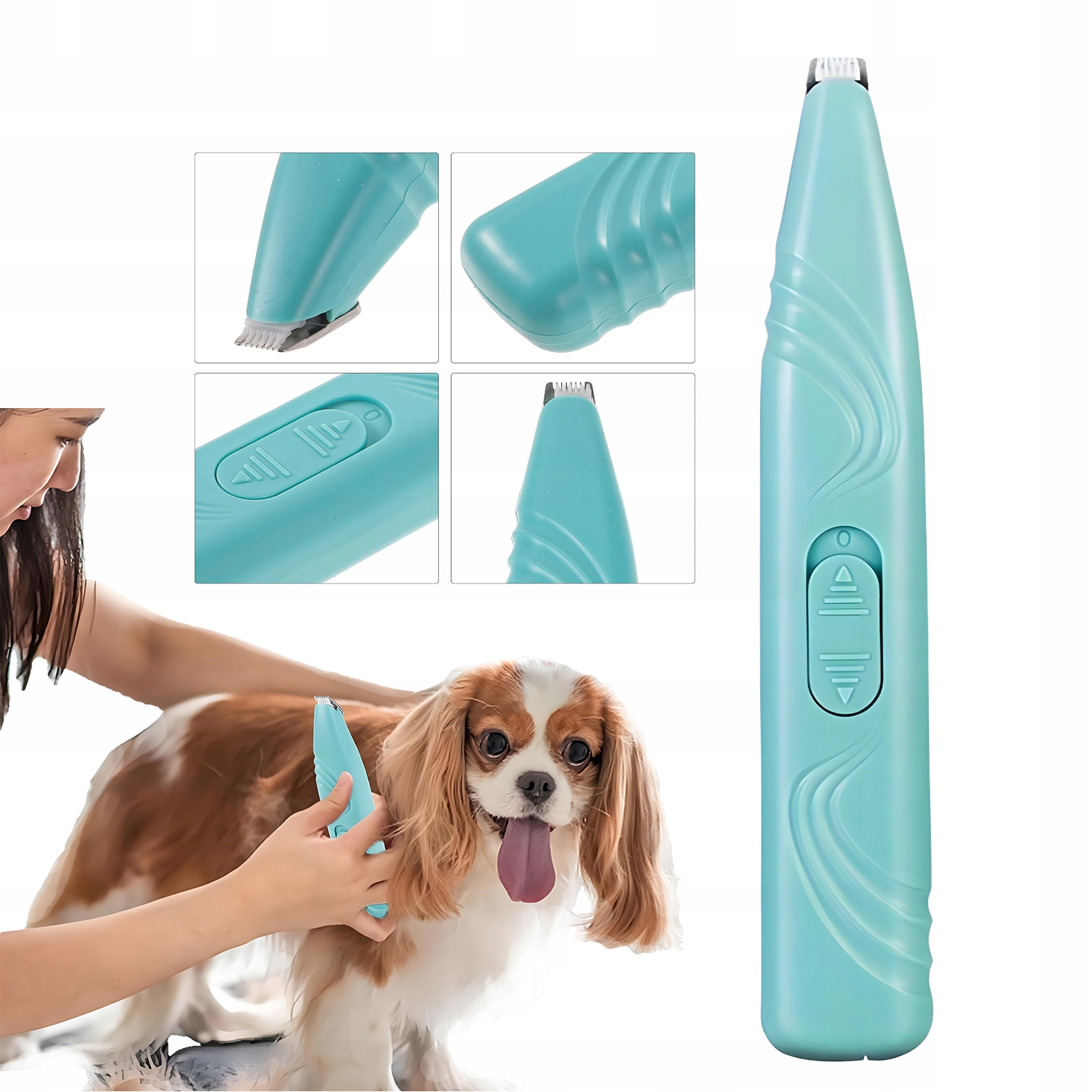 Levně Profesionální Elektrický Holicí Strojek Na Srst Kočičích Tlapek Bezdrátový