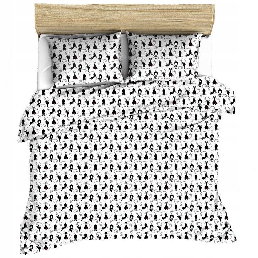 Komplet Povlečení Kočka Se Srdíčkem 240 x 260 cm