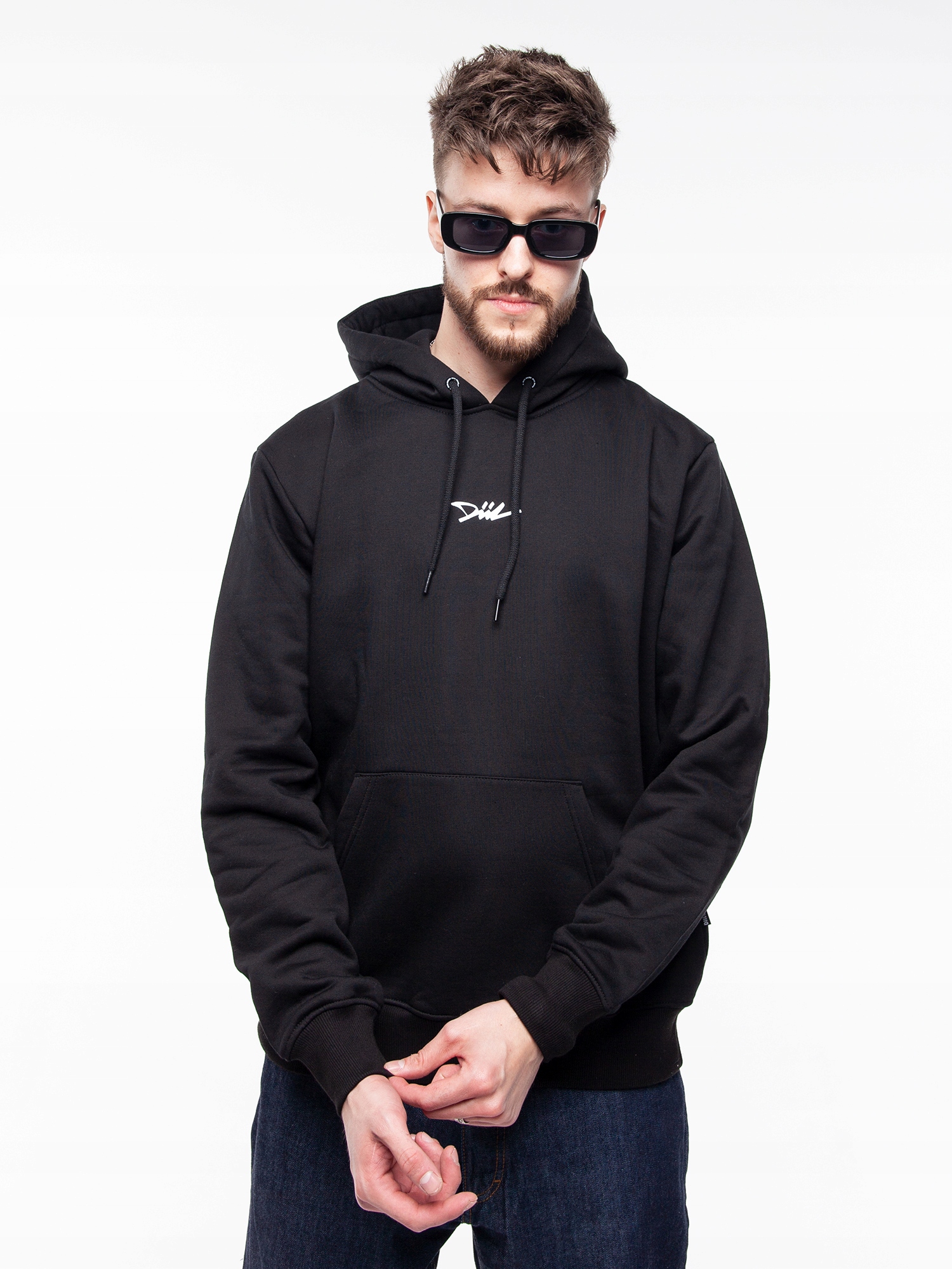 Mikina DIIL Gang Hoodie Glossy Black vel. M