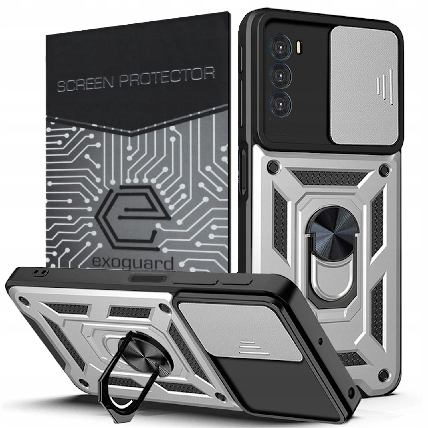 

Case Etui Pancerne+szkło do Motorola Moto G31 G41