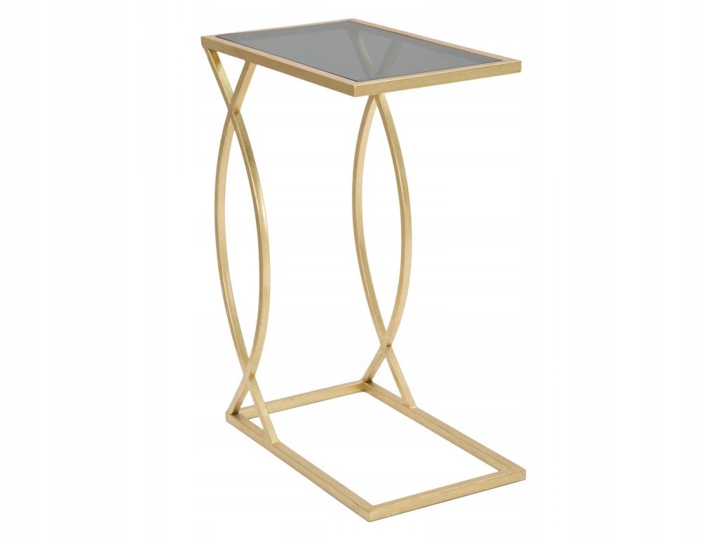 Odkladací stolík v štýle glamour, výška 60 cm