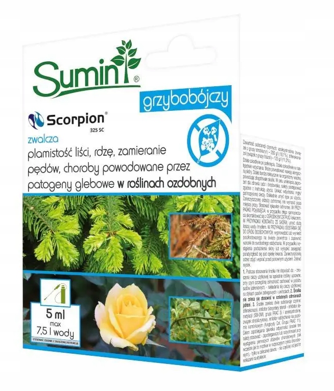 Scorpion 325 SC 5 ml. grzybobójczy mączniak, rdza