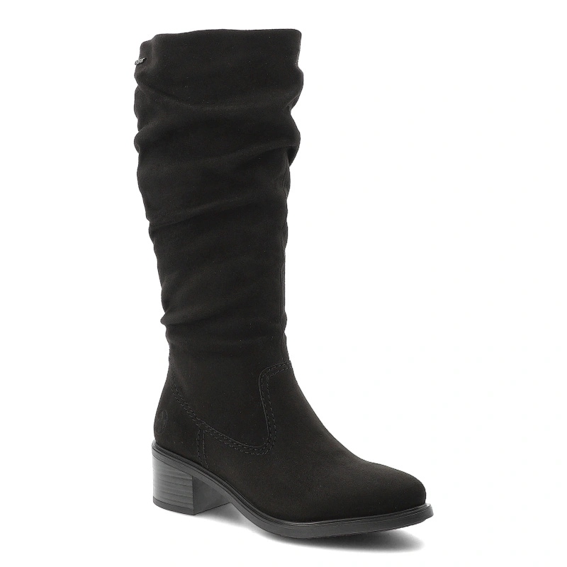 Dámské kozačky Rieker, černé, velikost 74192-00 Black