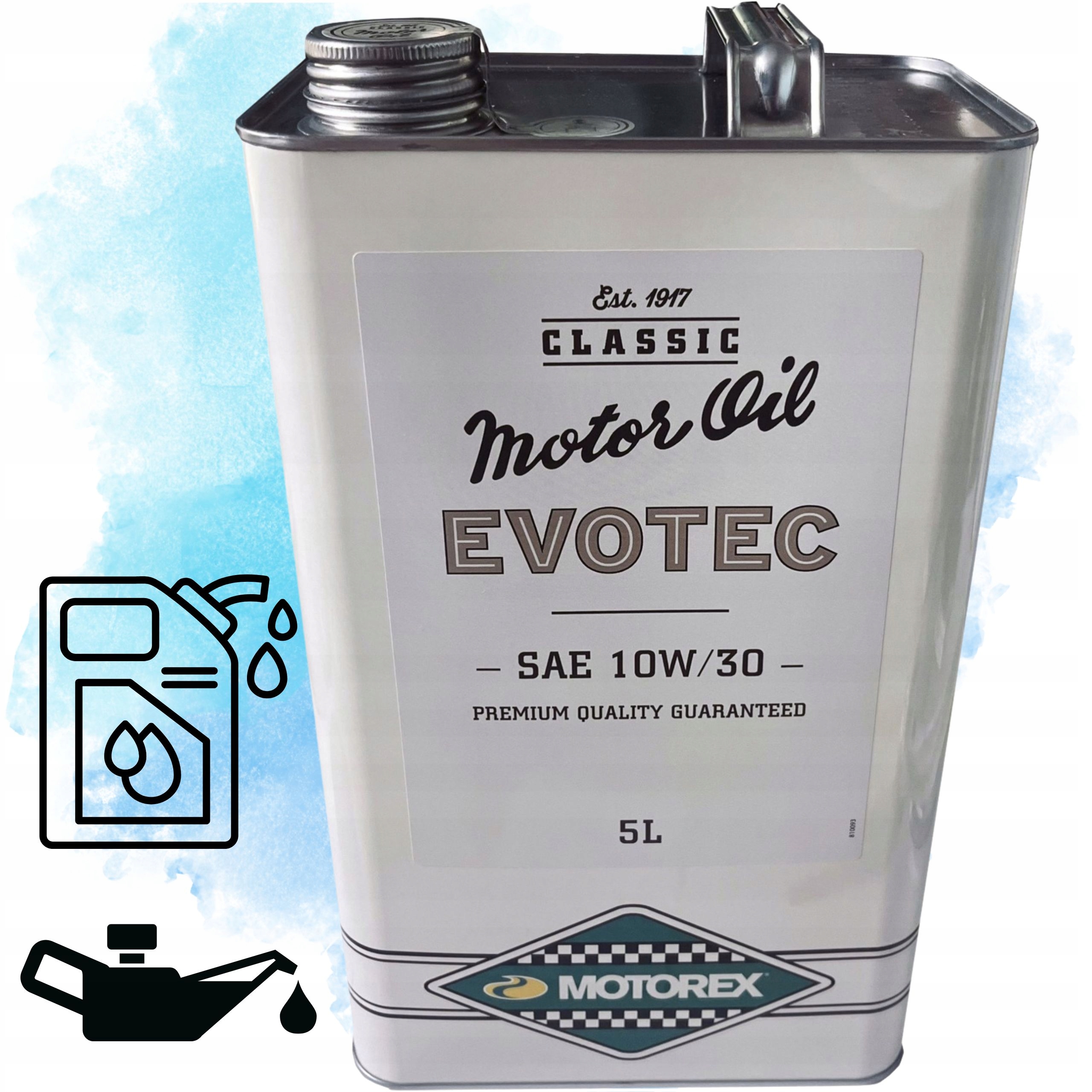 10W30 Motorex 5L Classic Line Evotec Motorový Olej Premium