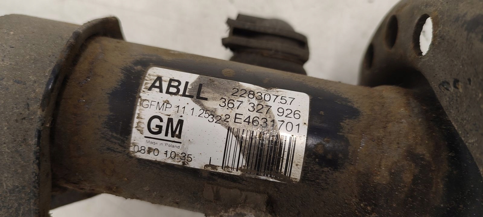 shock absorber spring front Opel Insignia A 2,0 CDTI