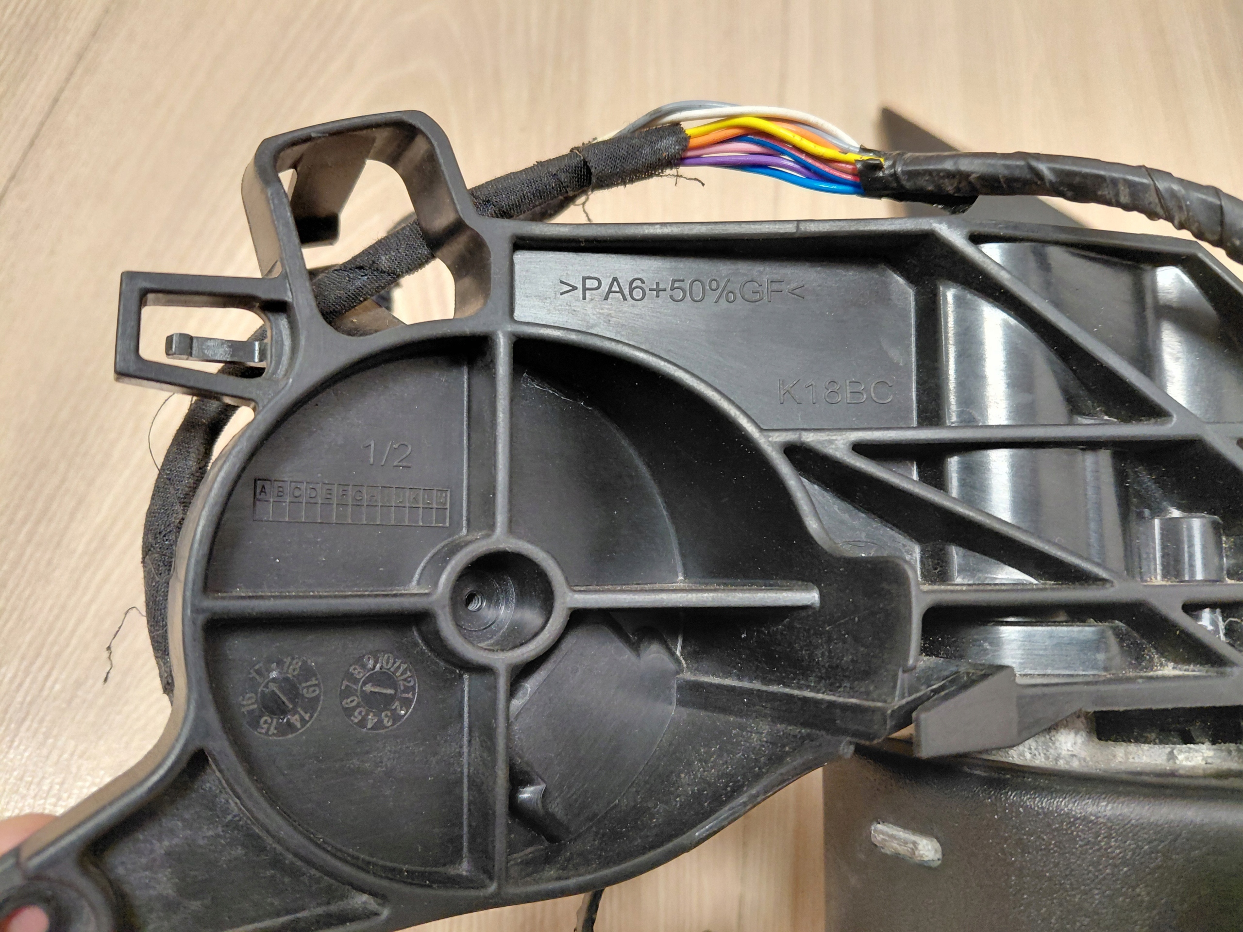 FORD S-MAX MK2 GALAXY MK4 mirror right support SKLADANE PAMIEC 13 PIN EU