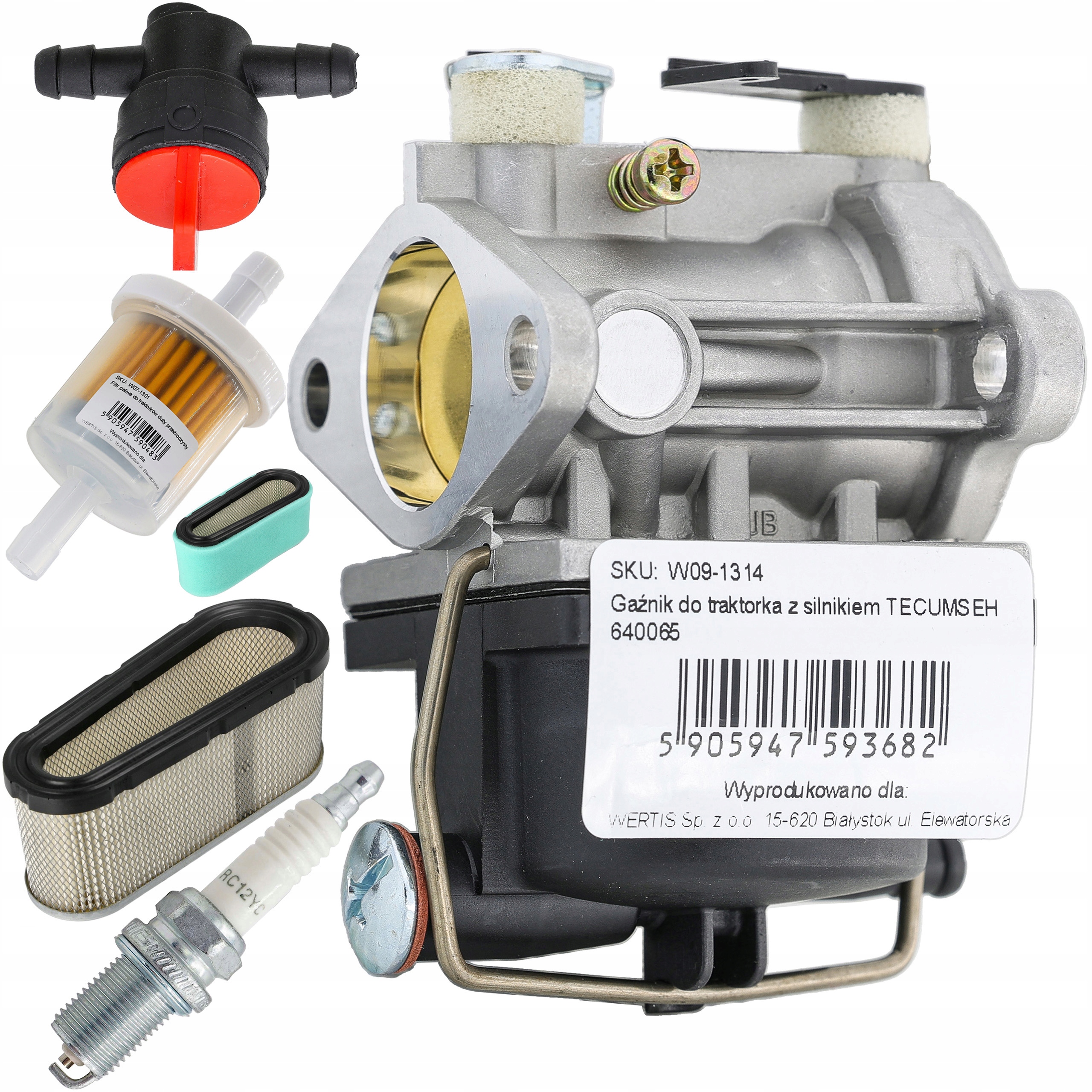 Gaźnik do Tecumseh OHV110 OHV115 OHV120 OHV125 OHV130 OHV135 OV358EA 640065