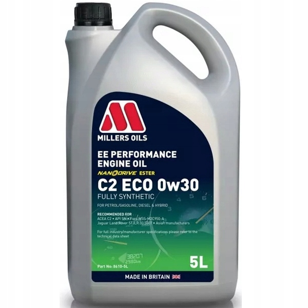 Millers Ee Performance C2 Eco 0W30 8610 5L