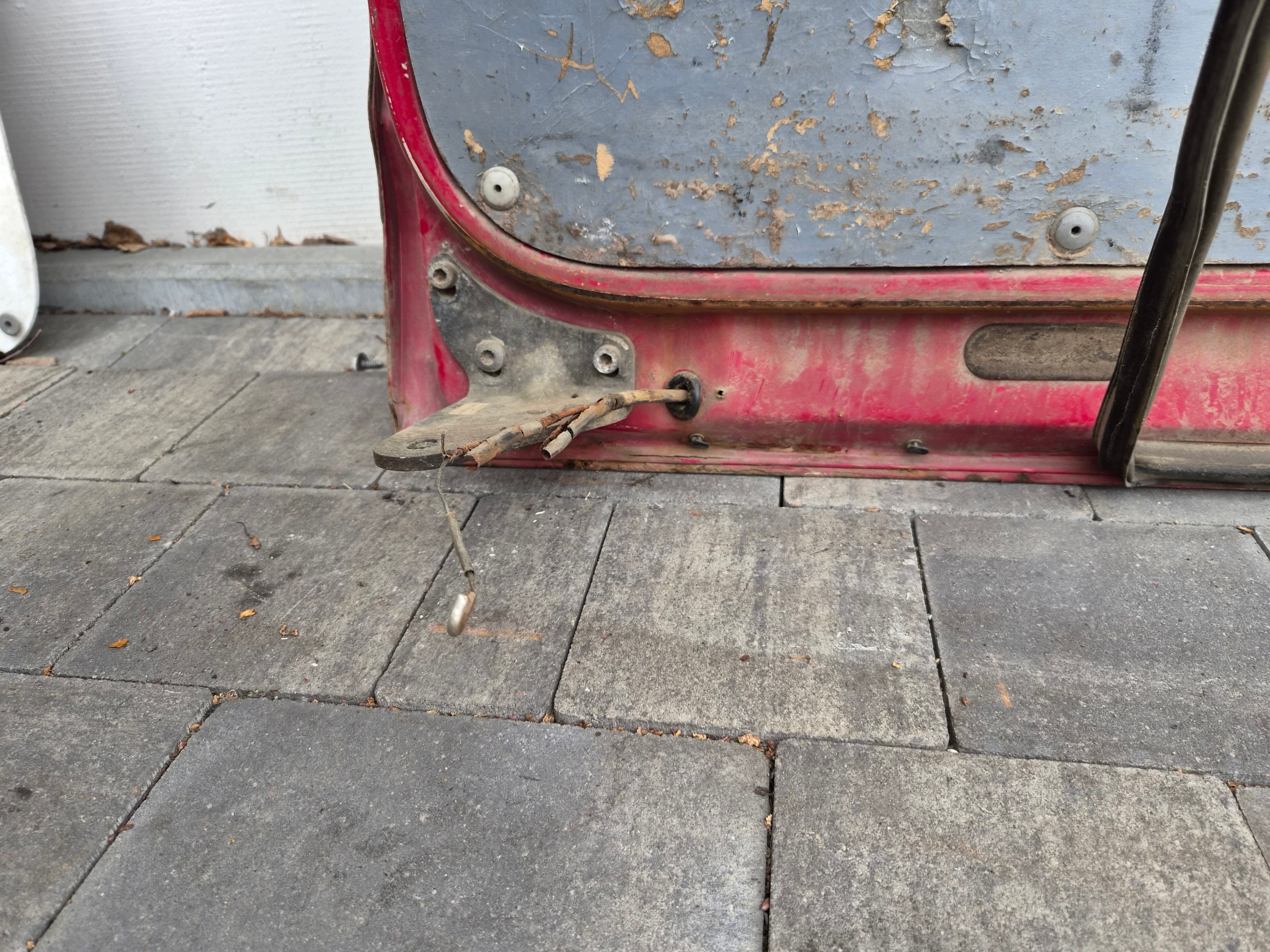 VW T5 T5 LIFT T6 door sliding right red