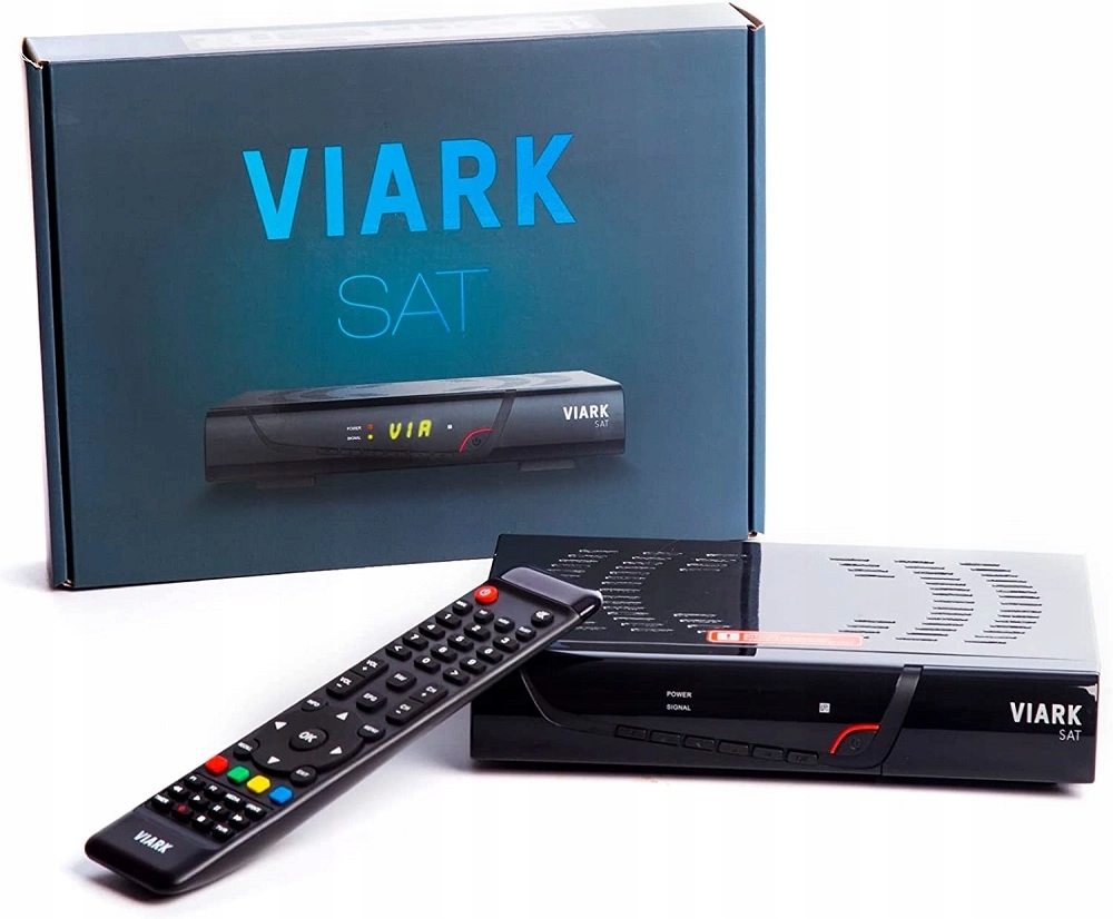 Viark Sat H265 DVB-S2 Iptv & Multimedia WiFi dekoder tuner satelitarny