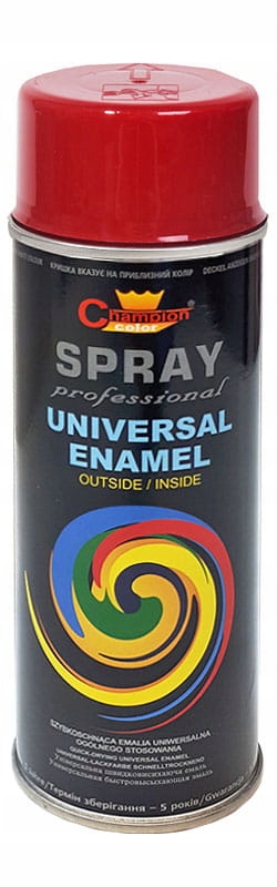 

Farba spray uniwersalna 400ml Ral 3011 czerwona