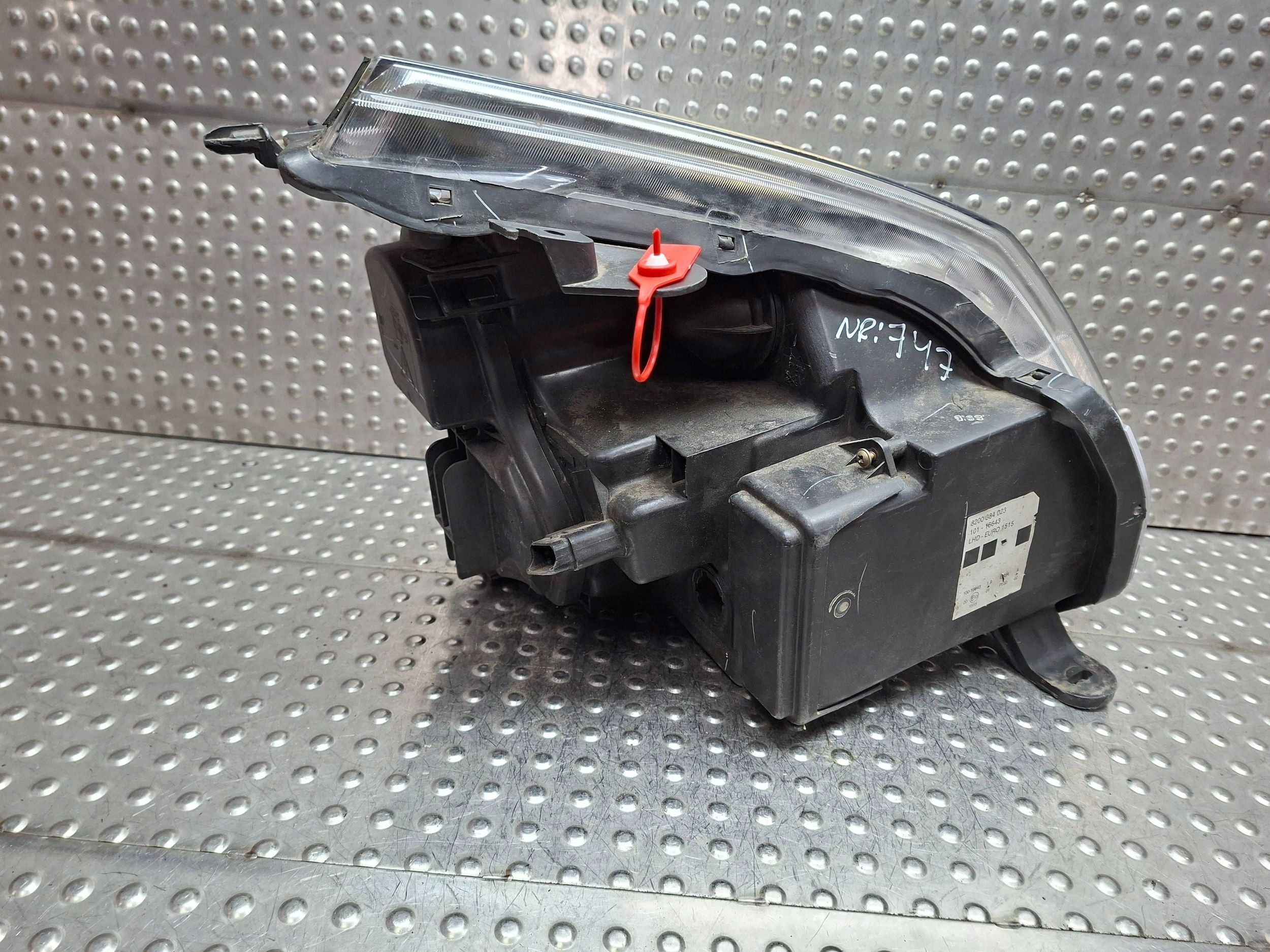 light XENON front left 8200384023 RENAULT VEL SATIS 2003