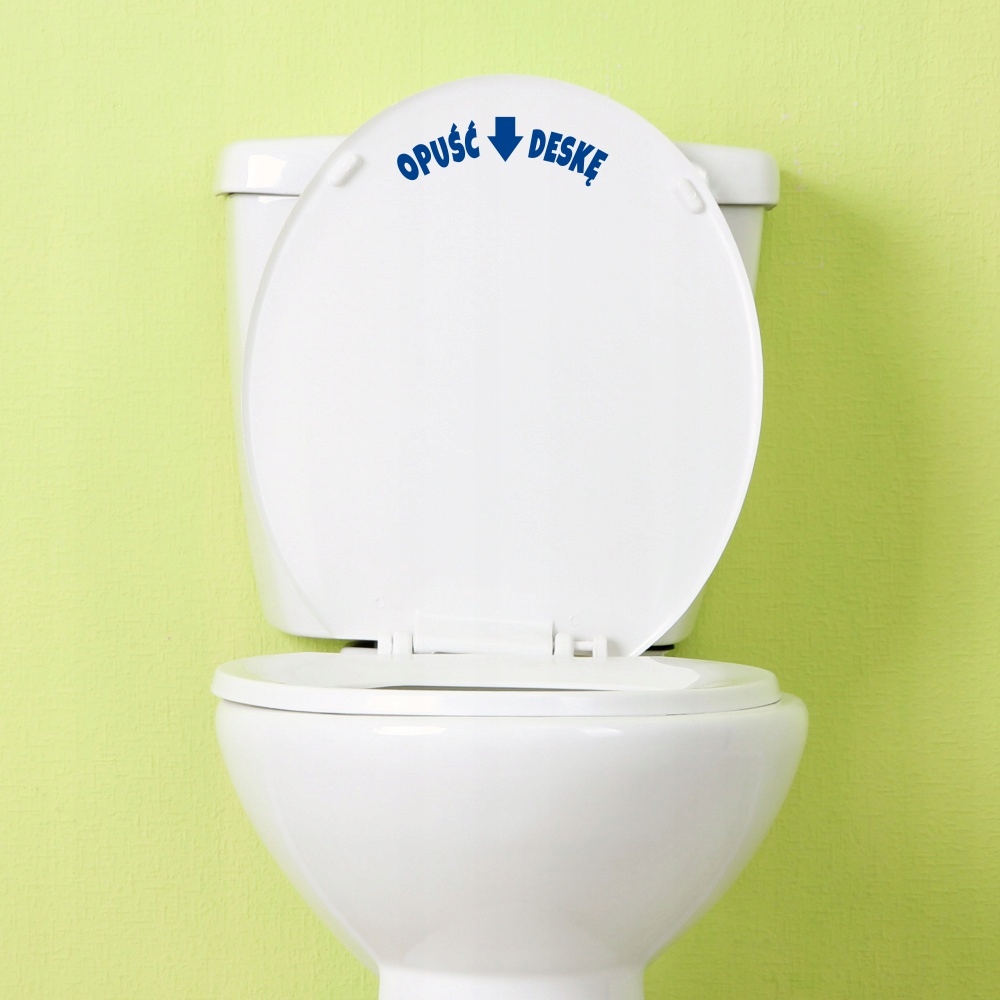 Opuść Deskę - naklejka 5x15 Marka inny