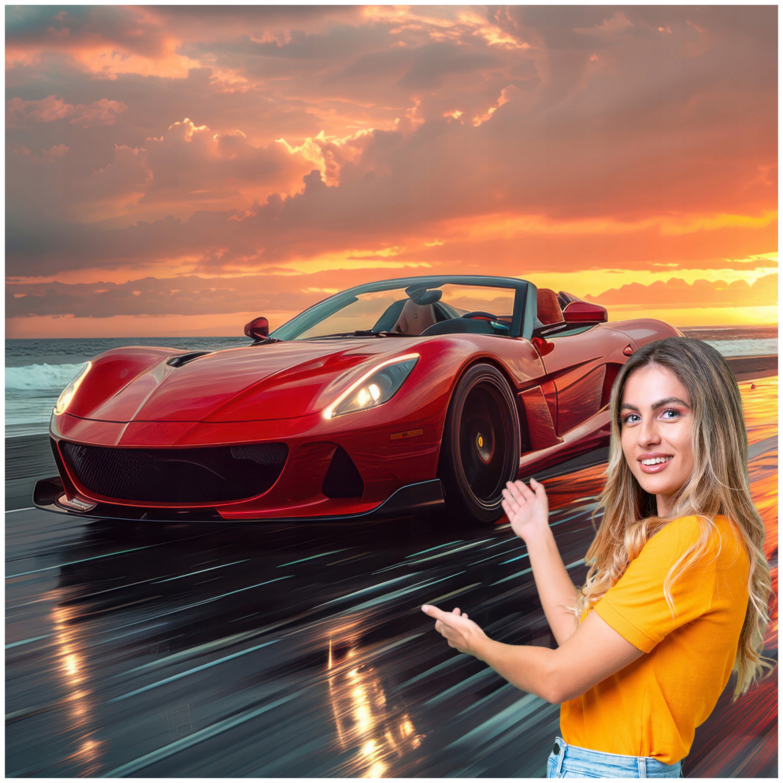 3D fototapeta pre mládež Auto Motocykel 490x280 DMSM52W