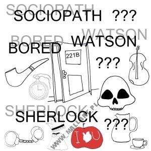 

Sherlock Watson Baker Street Moriarty Nowe Wzory