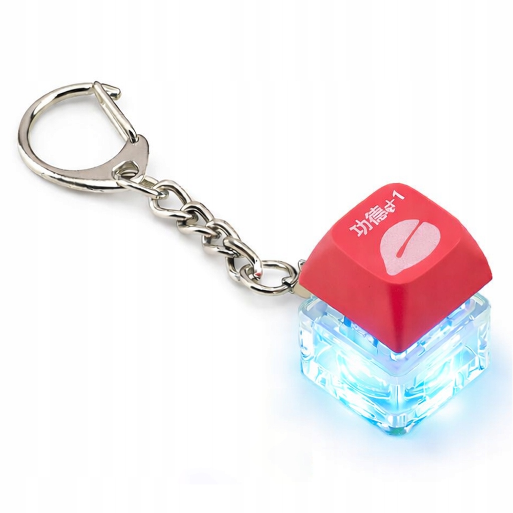 Přívěsek Na Klíče Svítící Led Klávesa Gadget Na Klíče Dárek Stylový Wow