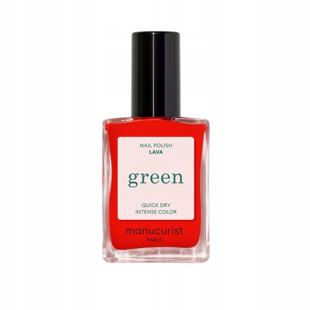 Manucurist Green Lak na nehty Lava (ohnivá červená) 15 ml