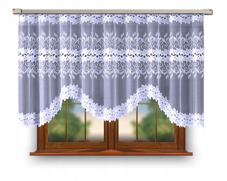 

Firanka Gotowa Żakardowa 120X250 648107 Firana