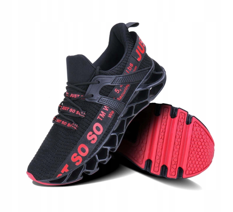Buty sportowe JUST SOSO 34 Czarno-czerwone