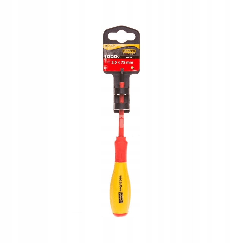 

Wkrętak Śrubokręt Izolowany Płaski 3.5x75mm 1000V