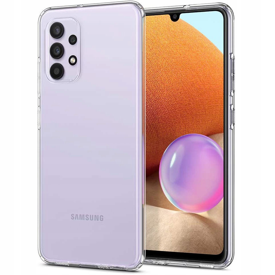 

Etui do Samsung A32 4G Przezroczyste Slim Szkło