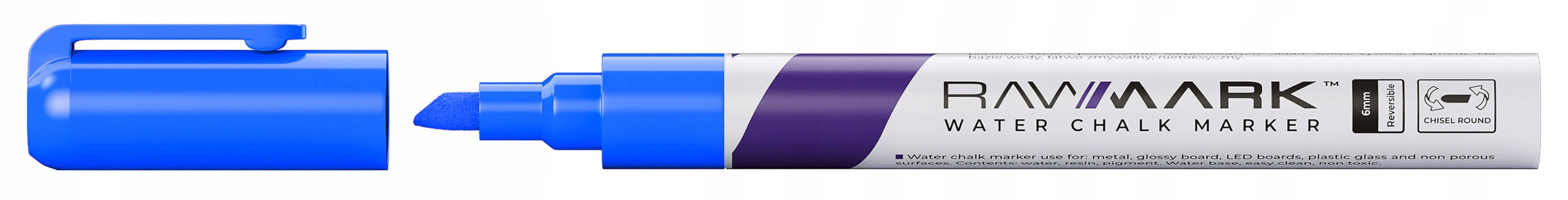 PISAK KREDOWY PIGMENTOWY do tablic GRANATOWY Liczba sztuk w opakowaniu 1 szt.